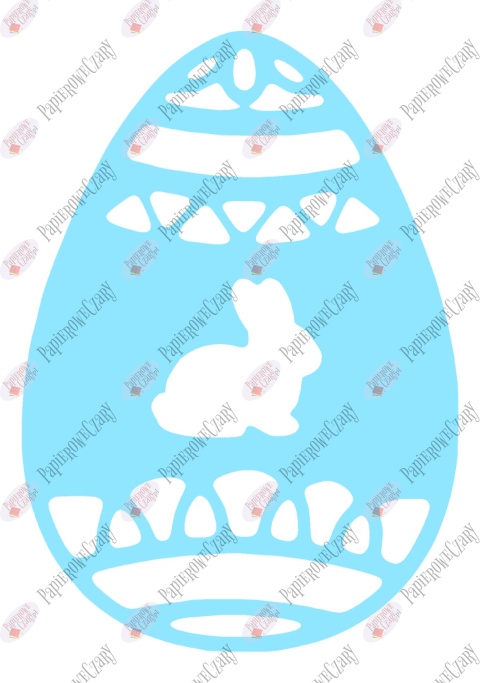 Jajko 8 Pisanka Dekoracje z papieru