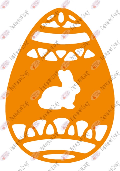 Jajko 8 Pisanka Dekoracje z papieru