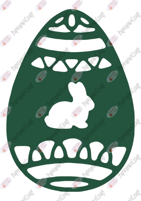 Jajko 8 Pisanka Dekoracje z papieru