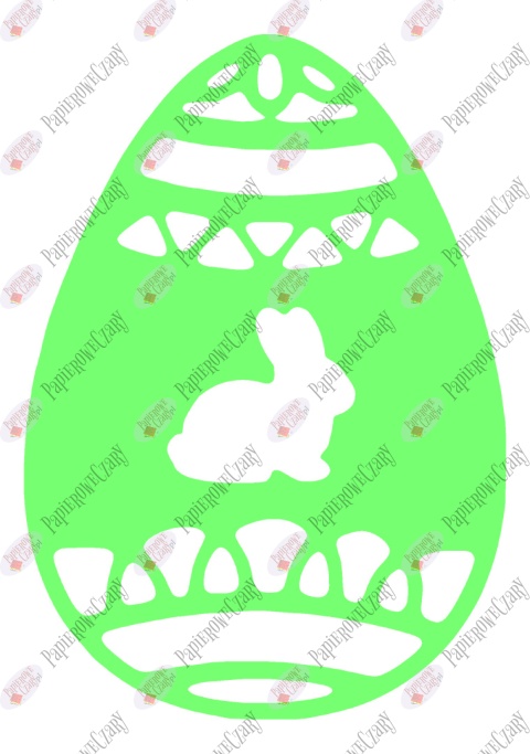 Jajko 8 Pisanka Dekoracje z papieru