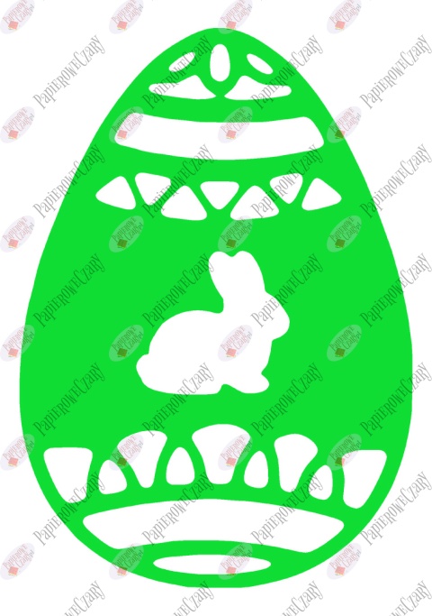 Jajko 8 Pisanka Dekoracje z papieru