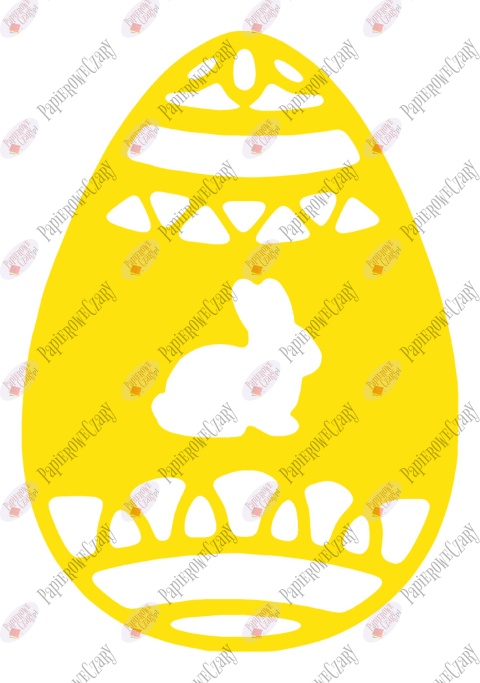 Jajko 8 Pisanka Dekoracje z papieru