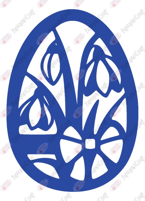 Jajko 1 Pisanka Dekoracje z papieru