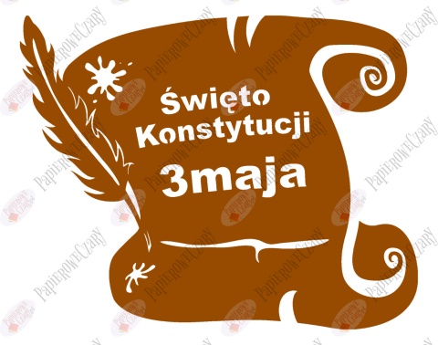 Zwój 3 Maja 1 Dekoracje z papieru