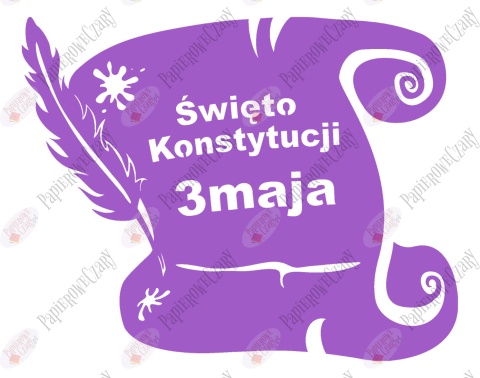 Zwój 3 Maja 1 Dekoracje z papieru