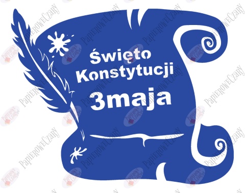 Zwój 3 Maja 1 Dekoracje z papieru