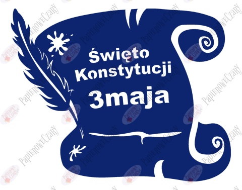 Zwój 3 Maja 1 Dekoracje z papieru