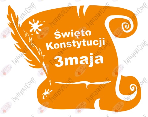 Zwój 3 Maja 1 Dekoracje z papieru