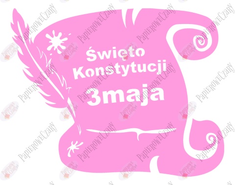 Zwój 3 Maja 1 Dekoracje z papieru