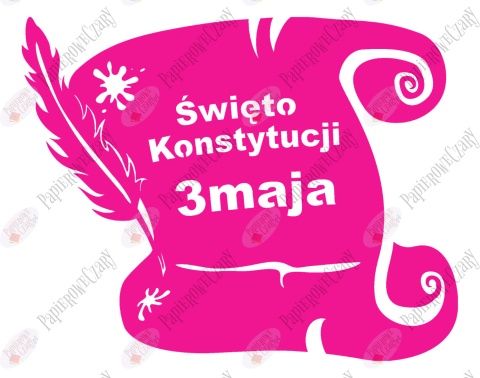 Zwój 3 Maja 1 Dekoracje z papieru