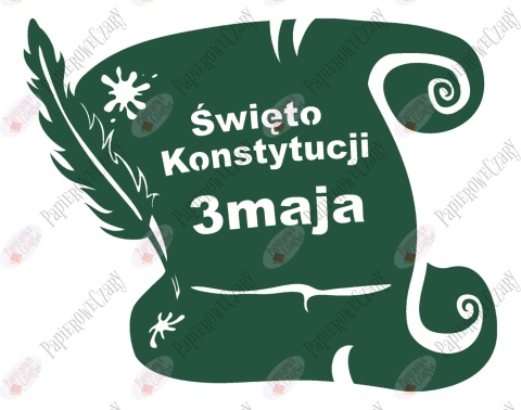 Zwój 3 Maja 1 Dekoracje z papieru