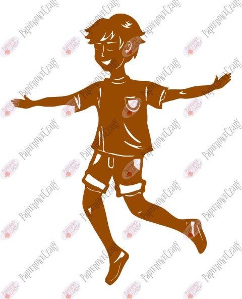 Chłopiec 8 Dekoracje z papieru