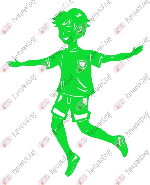 Chłopiec 8 Dekoracje z papieru