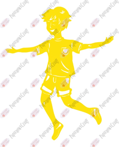 Chłopiec 8 Dekoracje z papieru