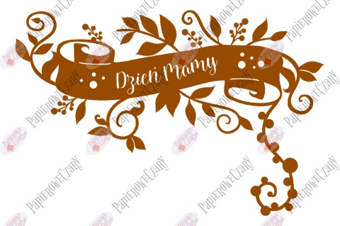 Dekoracja Dzień Mamy 1 Dekoracje z papieru