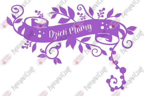 Dekoracja Dzień Mamy 1 Dekoracje z papieru