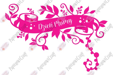 Dekoracja Dzień Mamy 1 Dekoracje z papieru