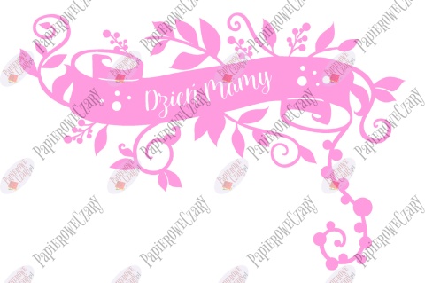 Dekoracja Dzień Mamy 1 Dekoracje z papieru