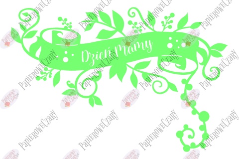 Dekoracja Dzień Mamy 1 Dekoracje z papieru