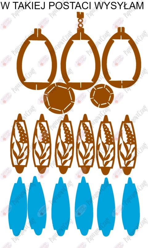 Jajko 102 3D Hiacynt Pisanka Dekoracje z papieru