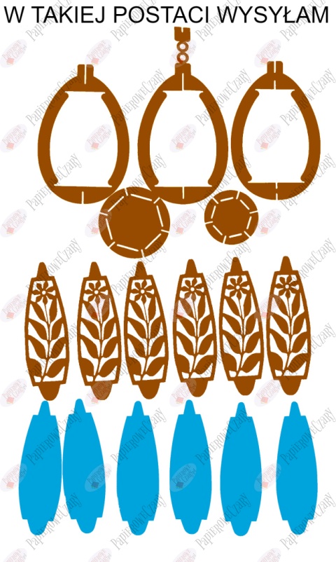 Jajko 102 3D Kwiatek Pisanka Dekoracje z papieru