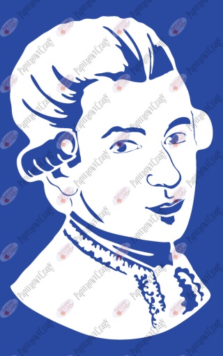 Kompozytorzy MOZART Dekoracje z papieru