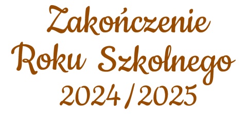 Napis "ZAKOŃCZENIE ROKU SZKOLNEGO" 3 Dekoracje z papieru Napis "ZAKOŃCZENIE ROKU SZKOLNEGO" 3 Dekoracje z papieru