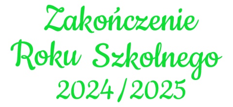 Napis "ZAKOŃCZENIE ROKU SZKOLNEGO" 3 Dekoracje z papieru Napis "ZAKOŃCZENIE ROKU SZKOLNEGO" 3 Dekoracje z papieru