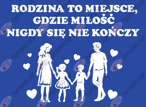 Zestaw 189 Dzień Mamy Dzień Taty Dzień Rodziny Dekoracje z papieru