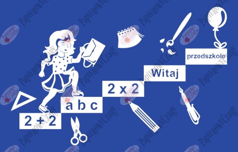 Zestaw 195 Rozpoczęcie Roku Szkolnego Witaj Szkoło Dekoracje z papieru