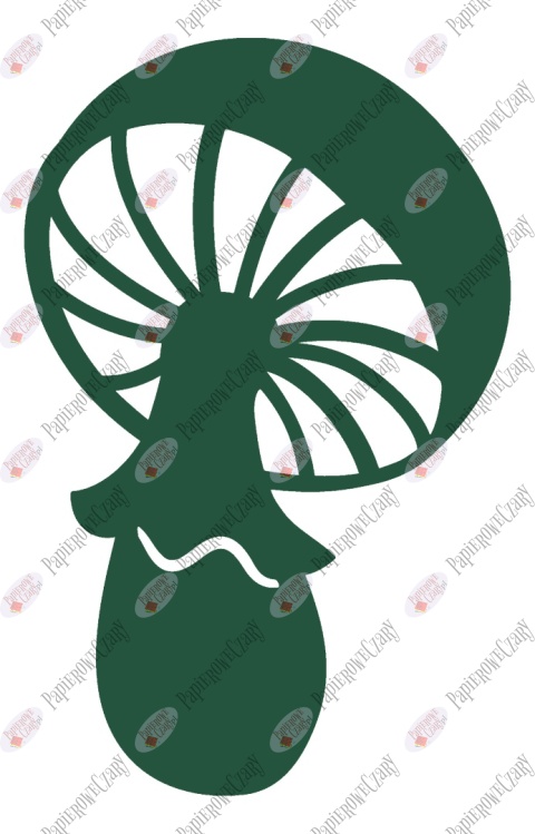 Grzyb 5 Dekoracje z papieru