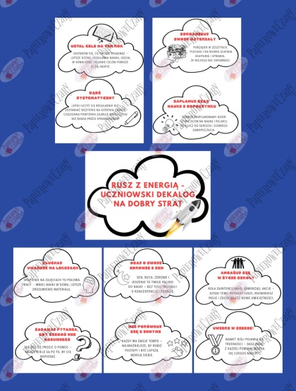 Zasady na rok szkolny - Pomoce dydaktyczne - plik PDF - PRODUKT CYFROWY