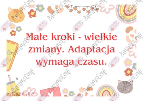 Adaptacja Przedszkolaka - Pomoce dydaktyczne - plik PDF - PRODUKT CYFROWY