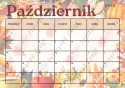 Kalendarz szkolny / przedszkolny - Pomoce dydaktyczne - plik PDF
