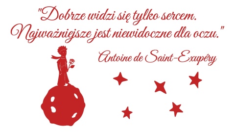 Zestaw 301 Mały Książę "Dobrze widzi się tylko sercem..." Dekoracje z papieru Zestaw 301 Mały Książę "Dobrze widzi się tylko sercem..." Dekoracje z papieru