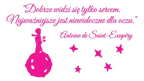 Zestaw 301 Mały Książę "Dobrze widzi się tylko sercem..." Dekoracje z papieru Zestaw 301 Mały Książę "Dobrze widzi się tylko sercem..." Dekoracje z papieru