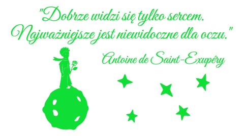Zestaw 301 Mały Książę "Dobrze widzi się tylko sercem..." Dekoracje z papieru Zestaw 301 Mały Książę "Dobrze widzi się tylko sercem..." Dekoracje z papieru