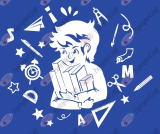 Zestaw 220A Rok szkolny Dekoracje z papieru