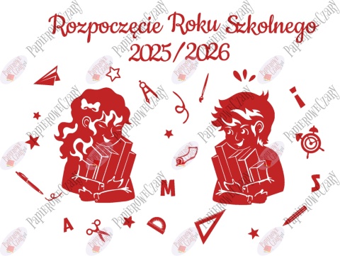 Zestaw 223 Rozpoczęcie Roku Szkolnego Dekoracje z papieru