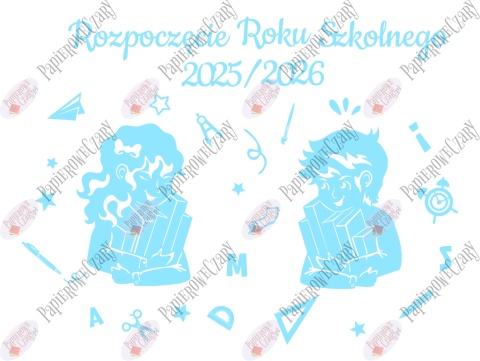 Zestaw 223 Rozpoczęcie Roku Szkolnego Dekoracje z papieru