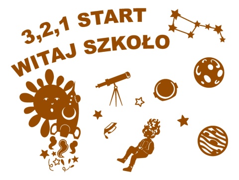 Zestaw 222 Rok szkolny Kosmos Dekoracje z papieru Zestaw 222 Rok szkolny Kosmos Dekoracje z papieru