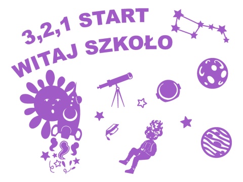 Zestaw 222 Rok szkolny Kosmos Dekoracje z papieru Zestaw 222 Rok szkolny Kosmos Dekoracje z papieru