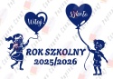 Zestaw 226 Rok Szkolny Dzieci Balony Dekoracje z papieru