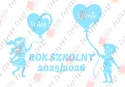 Zestaw 226 Rok Szkolny Dzieci Balony Dekoracje z papieru