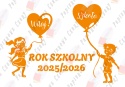 Zestaw 226 Rok Szkolny Dzieci Balony Dekoracje z papieru