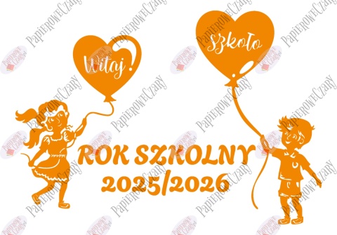 Zestaw 226 Rok Szkolny Dzieci Balony Dekoracje z papieru