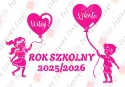 Zestaw 226 Rok Szkolny Dzieci Balony Dekoracje z papieru