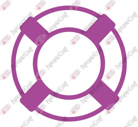 Koło ratunkowe 1 Dekoracje z papieru