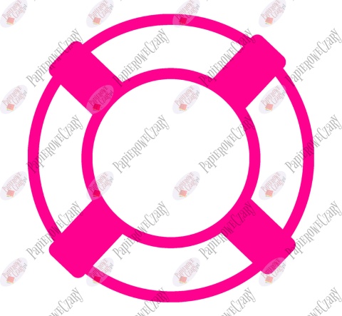 Koło ratunkowe 1 Dekoracje z papieru
