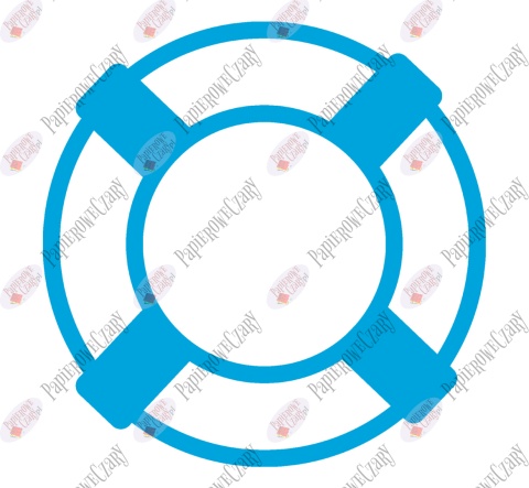 Koło ratunkowe 1 Dekoracje z papieru